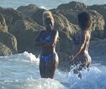 Mary J. Blige In a Bikini on the Beach in Miami - superstars